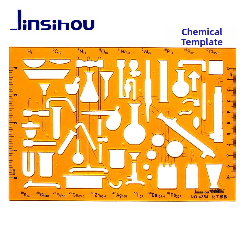 Sablon vonalzó görbék és körök rajzolásához - jinsihou, anyag: K glue, importálás: Nem, IP engedély: Nem