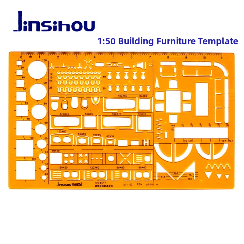 Sablon vonalzó görbék és körök rajzolásához - jinsihou, anyag: K glue, importálás: Nem, IP engedély: Nem