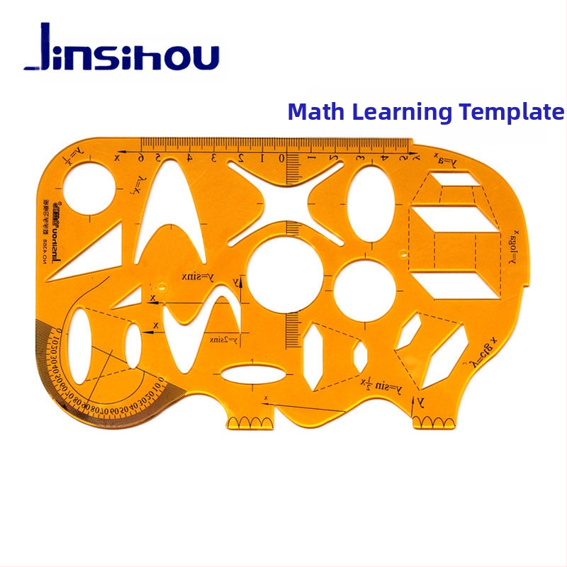 Sablon vonalzó görbék és körök rajzolásához - jinsihou, anyag: K glue, importálás: Nem, IP engedély: Nem