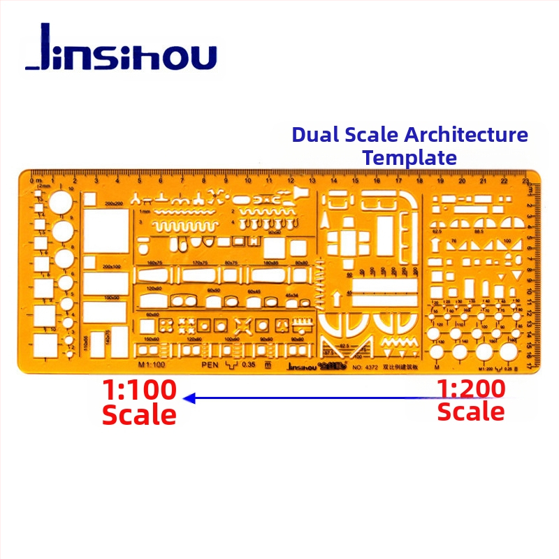 Sablon vonalzó görbék és körök rajzolásához - jinsihou, anyag: K glue, importálás: Nem, IP engedély: Nem
