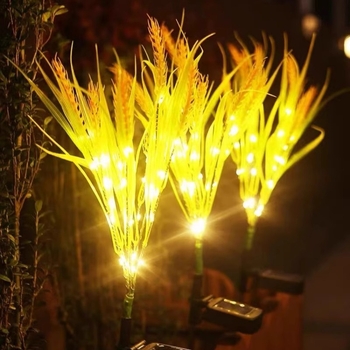 Външна LED лампа под формата на глухарче – силиконово тяло, IP65, 3V, 6–12 ч работа, модел 7866