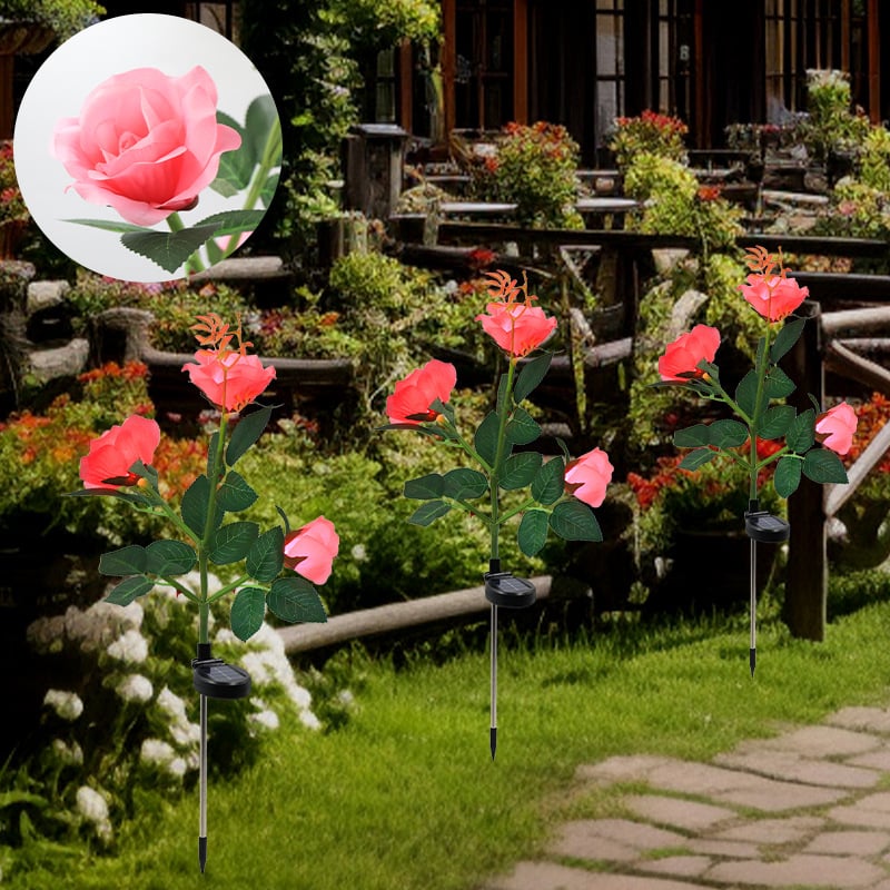 Външна LED лампа под формата на глухарче – силиконово тяло, IP65, 3V, 6–12 ч работа, модел 7866