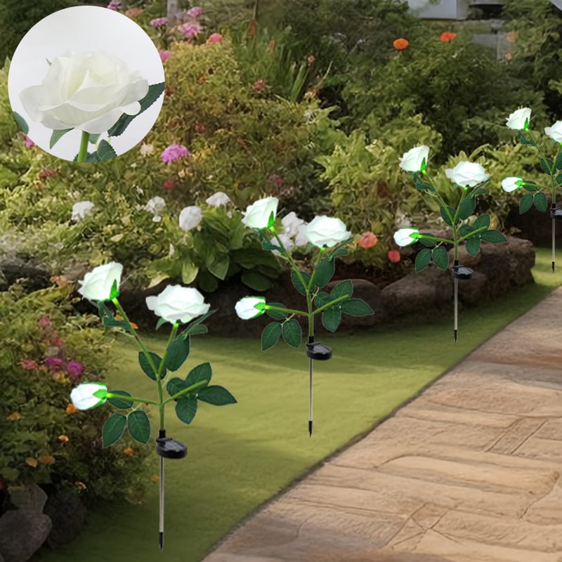 Външна LED лампа под формата на глухарче – силиконово тяло, IP65, 3V, 6–12 ч работа, модел 7866