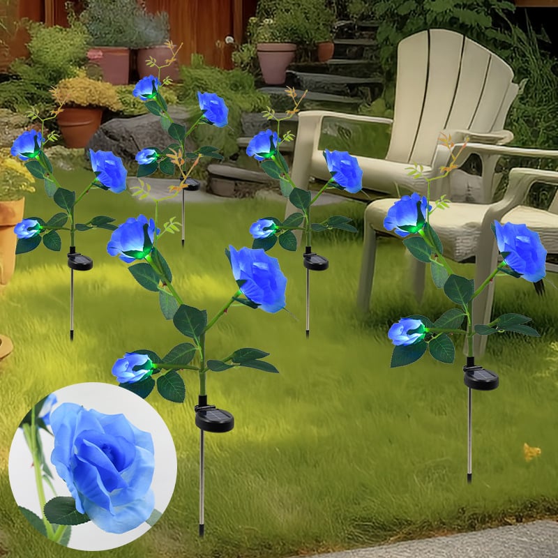 Външна LED лампа под формата на глухарче – силиконово тяло, IP65, 3V, 6–12 ч работа, модел 7866