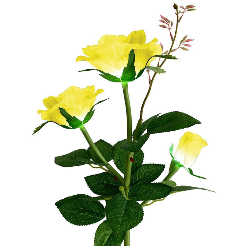 Външна LED лампа под формата на глухарче – силиконово тяло, IP65, 3V, 6–12 ч работа, модел 7866