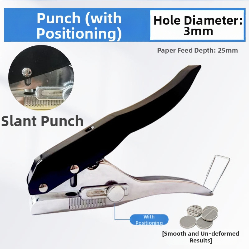 Пробивник за кантова лента, ръчен дървообработващ инструмент за екологични панели, пробиване на дупки