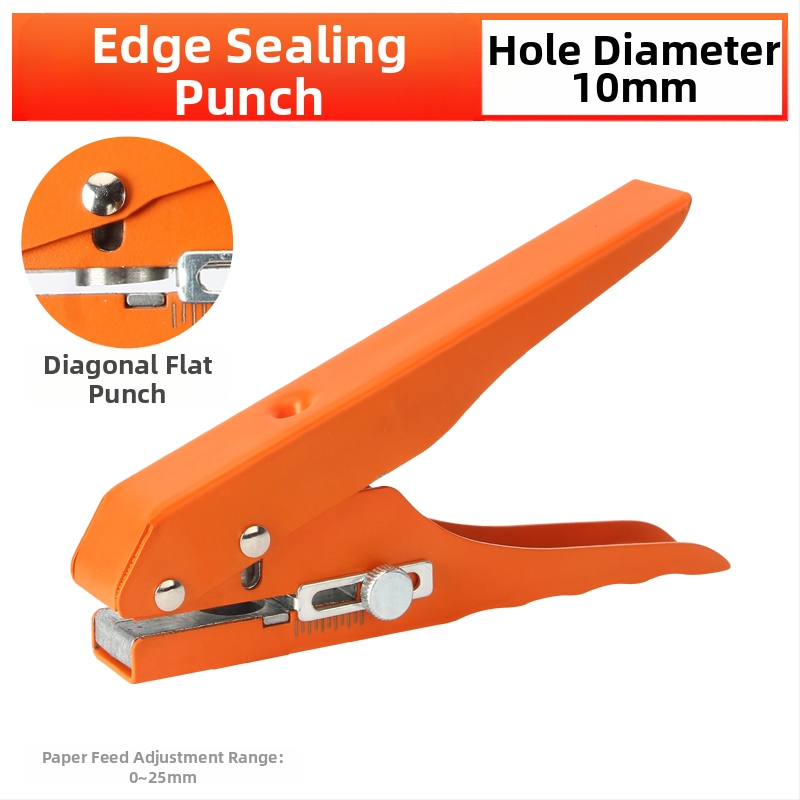 Пробивник за кантова лента, ръчен дървообработващ инструмент за екологични панели, пробиване на дупки