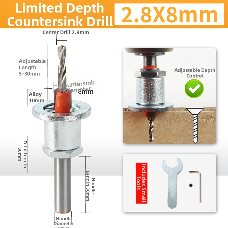 Пробивник за кантова лента, ръчен дървообработващ инструмент за екологични панели, пробиване на дупки