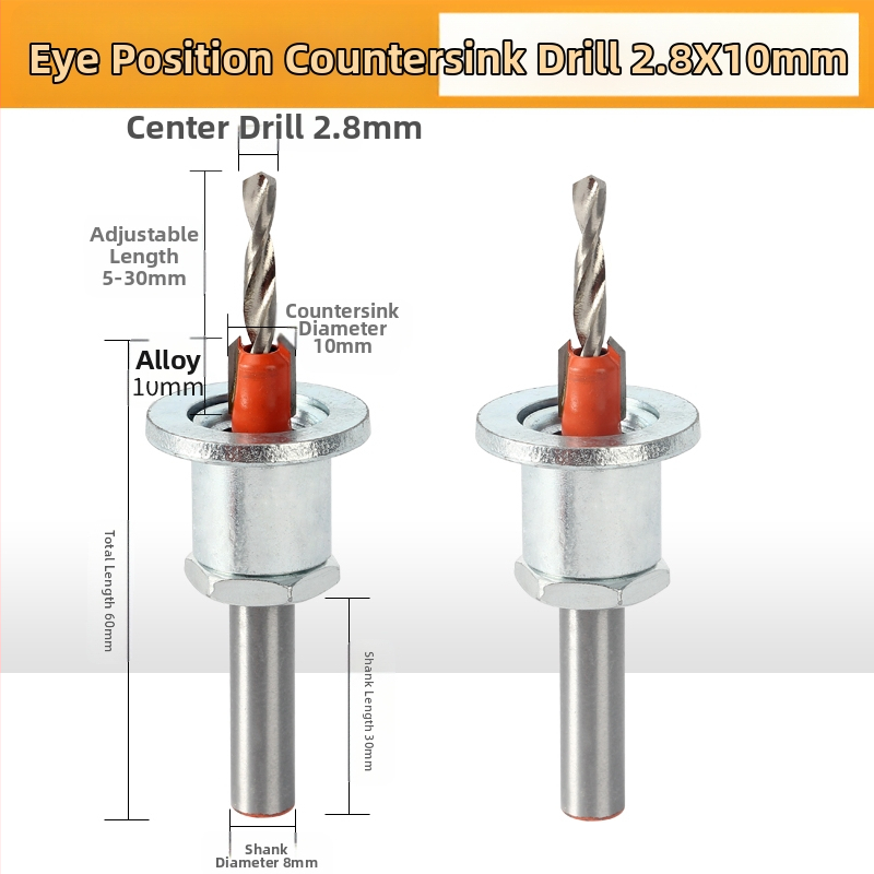 Пробивник за кантова лента, ръчен дървообработващ инструмент за екологични панели, пробиване на дупки