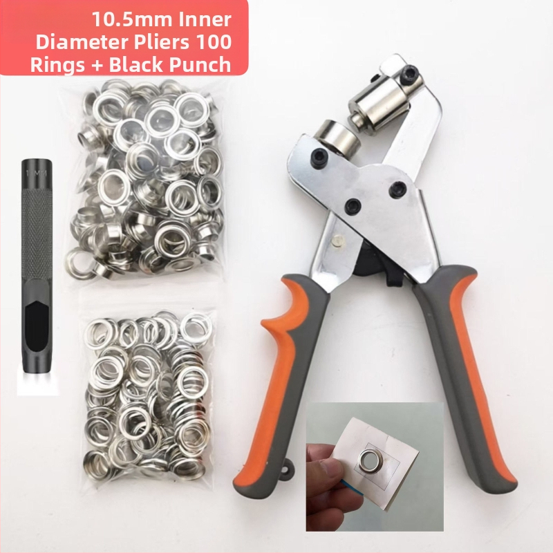 Ručne kliješta za očice na platno, Prijenosni alat za bušenje reklamne tkanine, Stroj za očice za reklamni materijal, Težina 0,5 kg