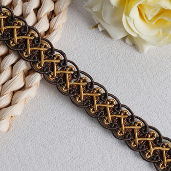 Δαντελωτή ταινία για παντελόνια, PVC υλικό, διακοσμητική ραφή