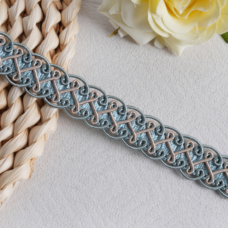 Δαντελωτή ταινία για παντελόνια, PVC υλικό, διακοσμητική ραφή