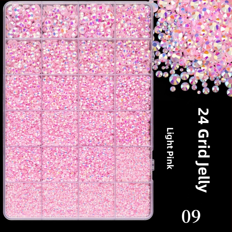 Smolni rhinestones s ravnom stražnjom dnom, uzor zvjezdice, serija Princeza, za DIY odjeću i ukrašavanje noktiju