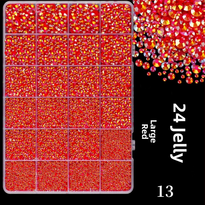 Smolni rhinestones s ravnom stražnjom dnom, uzor zvjezdice, serija Princeza, za DIY odjeću i ukrašavanje noktiju