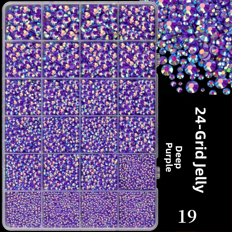 Smolni rhinestones s ravnom stražnjom dnom, uzor zvjezdice, serija Princeza, za DIY odjeću i ukrašavanje noktiju