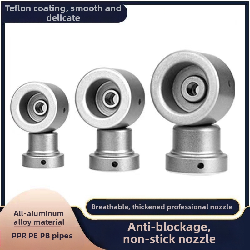 Електрическа машина за пластмасово горещо заваряване с глава за форми, ултра дебела глава и тефлонова матрица