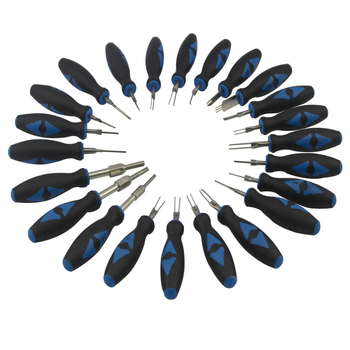 UTOOL 23-частен комплект за премахване на автомобилни терминали, стоманени инструменти за телекомуникационна поддръжка