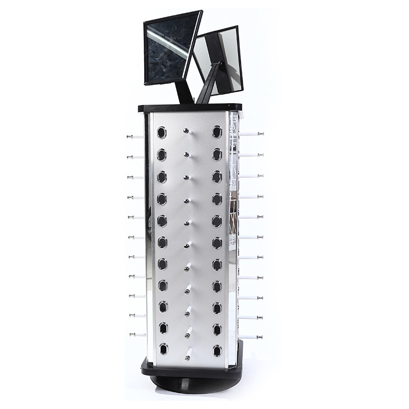 Стойка за дисплей на очила, метална конструкция, марка Honggu, стил с висока елегантност, година на пускане 2011