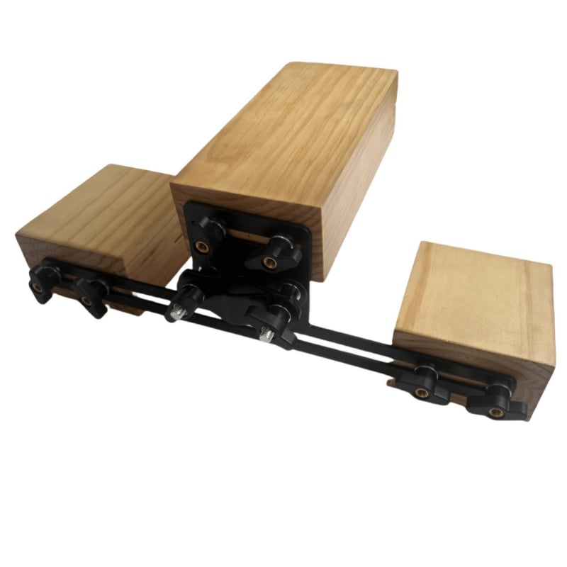 Ξύλινο κρουστό όργανο με ξύλινο κουτί, κλαπέρ, πεντατονικό σύστημα και κρεμαστό βραχίονα — Μάρκα: wsmith