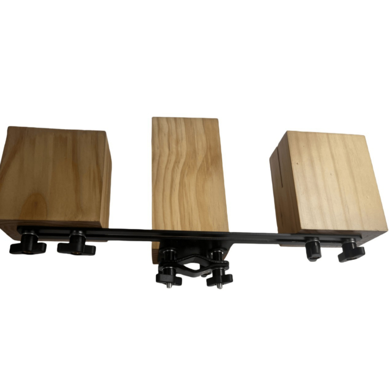 Ξύλινο κρουστό όργανο με ξύλινο κουτί, κλαπέρ, πεντατονικό σύστημα και κρεμαστό βραχίονα — Μάρκα: wsmith