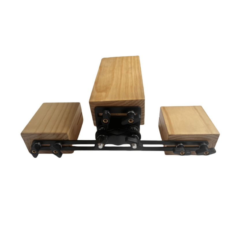 Ξύλινο κρουστό όργανο με ξύλινο κουτί, κλαπέρ, πεντατονικό σύστημα και κρεμαστό βραχίονα — Μάρκα: wsmith