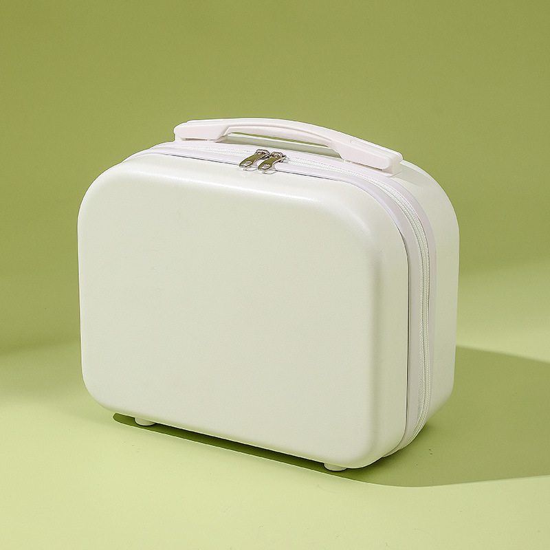 Kompaktiškas lagaminas ir mini kosmetinė su USB jungtimi, ABS+PC korpusas, atsparus vandeniui, apsauga nuo vagystės, universaliųjų ratų