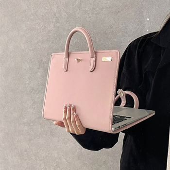 Защитен калъф за лаптоп Can Hold, ултралек PU, подплата полиестер, стил градска простота, пролет 2025