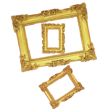 Silicone mold for vintage photo frame and mirror frame – tortų dekoravimui fondantui, šokoladui ir molio masei; forma: reguliarus daugianamis; pakuotė: 1 vnt