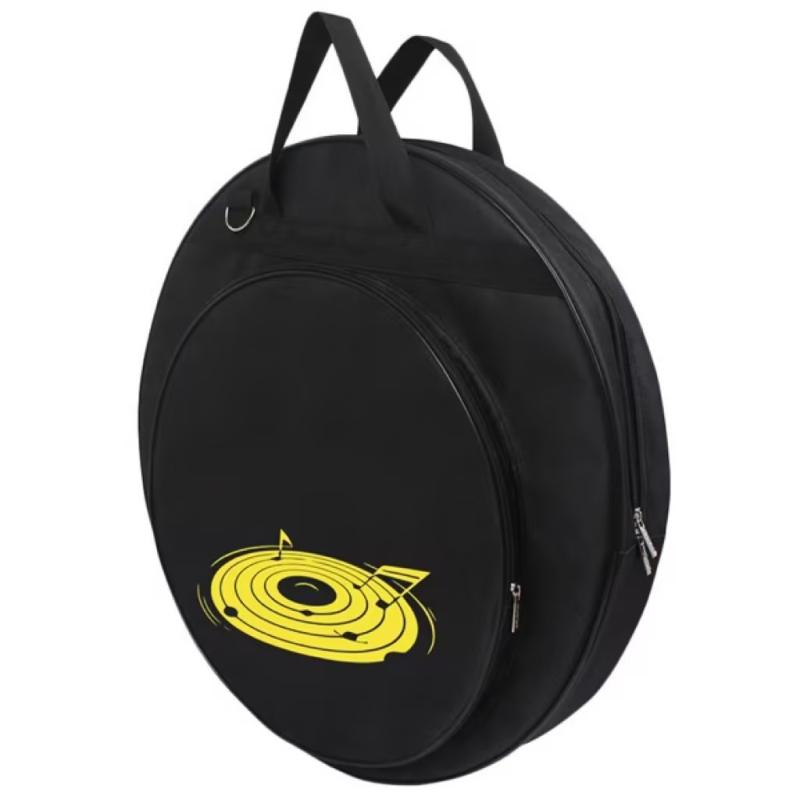 Чанта за цимвали за барабани, подплатена и усилена, с раменна и ръчна дръжка, унисекс, домашно съхранение, лято 2023