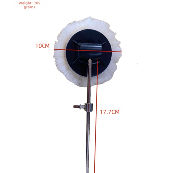 wsmith Bas pedāļa sitēja galva – apaļa vilnas sitēja galva