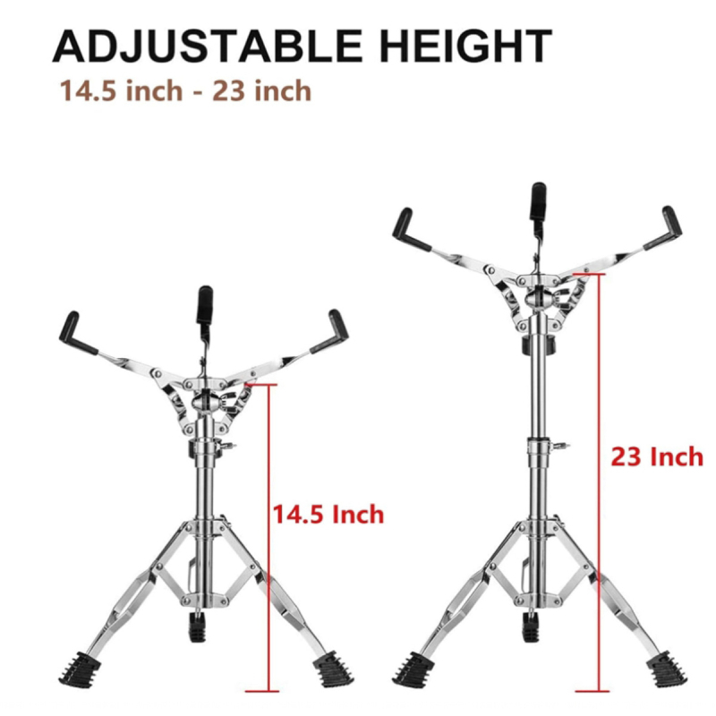Blue Art сгъваема стойка за snare барабан, двупедна конструкция – аксесоари за комплект барабани