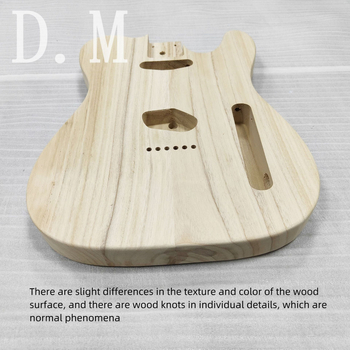 Σώμα ηλεκτρικής κιθάρας TL-3 — Παουλονία, Μοντέλο 111, Συσκευασία σε χαρτόκουτο, DIY μοτίβο ψεκασμού