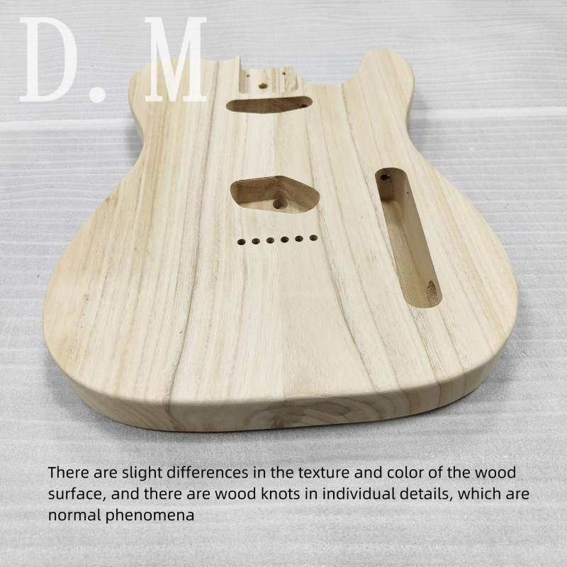 Σώμα ηλεκτρικής κιθάρας TL-3 — Παουλονία, Μοντέλο 111, Συσκευασία σε χαρτόκουτο, DIY μοτίβο ψεκασμού