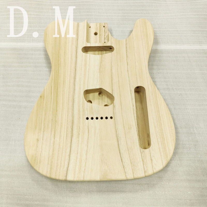 Σώμα ηλεκτρικής κιθάρας TL-3 — Παουλονία, Μοντέλο 111, Συσκευασία σε χαρτόκουτο, DIY μοτίβο ψεκασμού