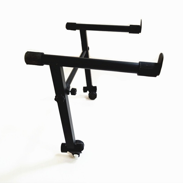 XR-34 електрическа клавиатурна стойка, X-тип, желязна конструкция, двойна горна рамка, за музикални инструменти