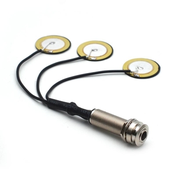 Houlang Kalimba hangszedő – kontakt piezo pickup, DIY átalakítás