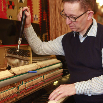 Комплект за настройване на пиано: настройващ ключ, форкове за настройване с квадратна дървена дръжка, калибрационни аксесоари (Бранд: Back Wave Instrumental Music)