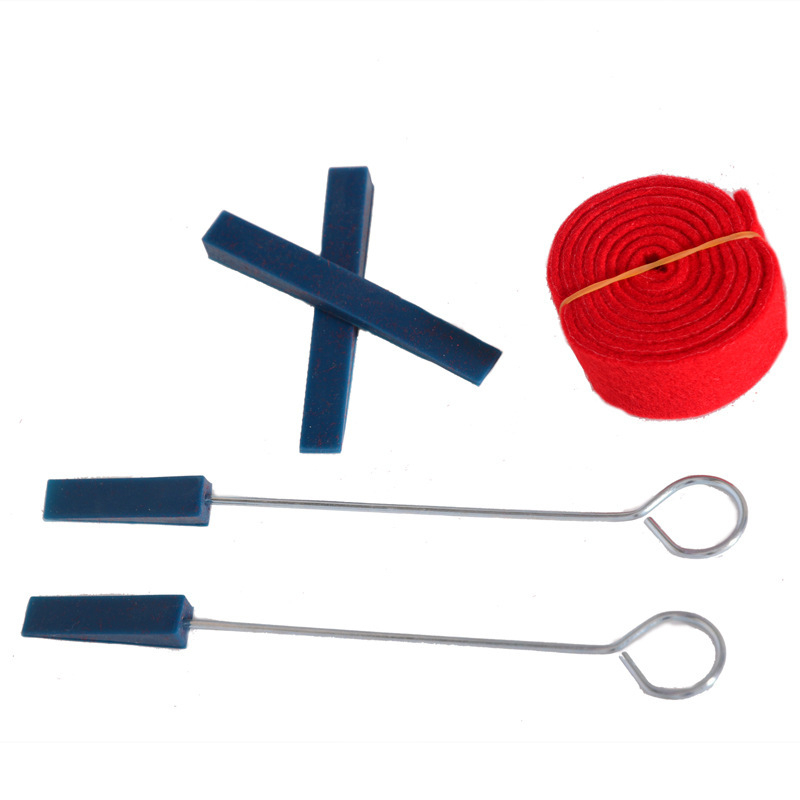 Комплект за настройване на пиано: настройващ ключ, форкове за настройване с квадратна дървена дръжка, калибрационни аксесоари (Бранд: Back Wave Instrumental Music)