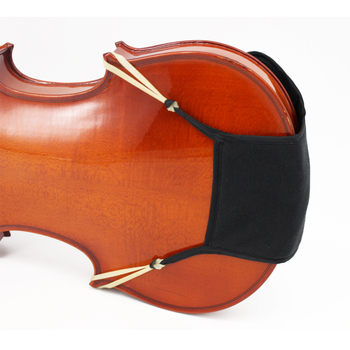 Medvilninė smuiko pečių pagalvė, modelis Cotton Shoulder, pakuota į plastikinį maišelį, tinkama muzikos instrumentams