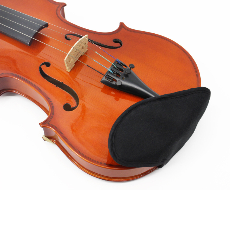 Medvilninė smuiko pečių pagalvė, modelis Cotton Shoulder, pakuota į plastikinį maišelį, tinkama muzikos instrumentams