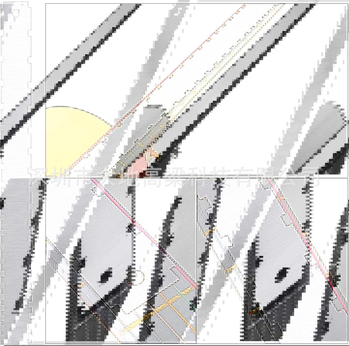 Измервател за пропуск в грифа и фингърборд за китара - неръждаема стомана + пластмаса, съдържа: измервател за пропуск на грифа, пластмасов измерител за разстояние, Т-образен измервател и нивелир