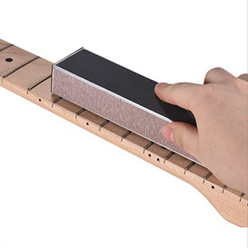 Алуминиев китарен нивелиращ бар за шлайфане и нивелиране; неутрален бранд; подходящ за музикални инструменти