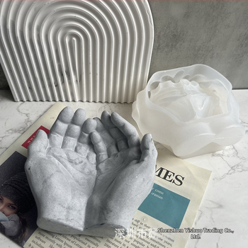 Κυκλική φόρμα σιλικόνης για ζαχαροπλαστική, γύψο και κεριά