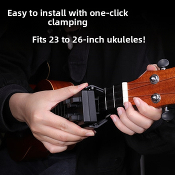 Pomocník na akordy ukulele — pohodlný tréningový režim, otáčanie strún jedným kliknutím, Xinrun