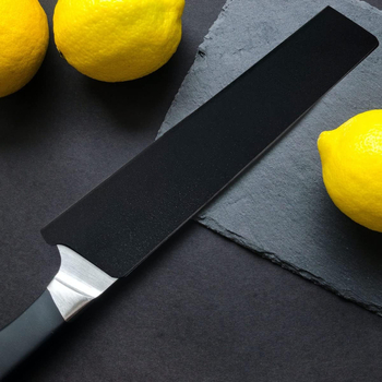 ABS кания за ножове за кухня с флокирана вътрешност (Материал: ABS + флок; Съвместим с кухненски ножове; Стил: модерен и минималистичен)