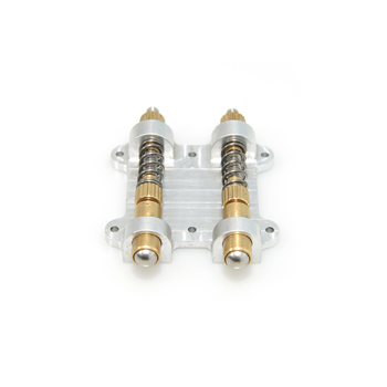 Διπλό τρεμόλο γέφυρα για ηλεκτρική κιθάρα με σταθεροποιητή ταραύματος, πλάκα έλξης και σύστημα επαναφοράς ισορροπίας