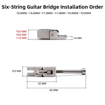 IBZ Floyd Rose most pre elektrickú gitaru — blok tlaku strún pri pretiahnutí, diel pre vylepšenie, séria Pure Steel