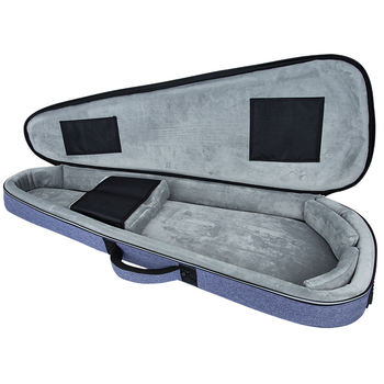 Триъглена чанта за електрическа китара с амортизиращ презрамник, водоустойчива, оксфорд плат, подплата от найлон, модел Gz-eb08, персонализируема