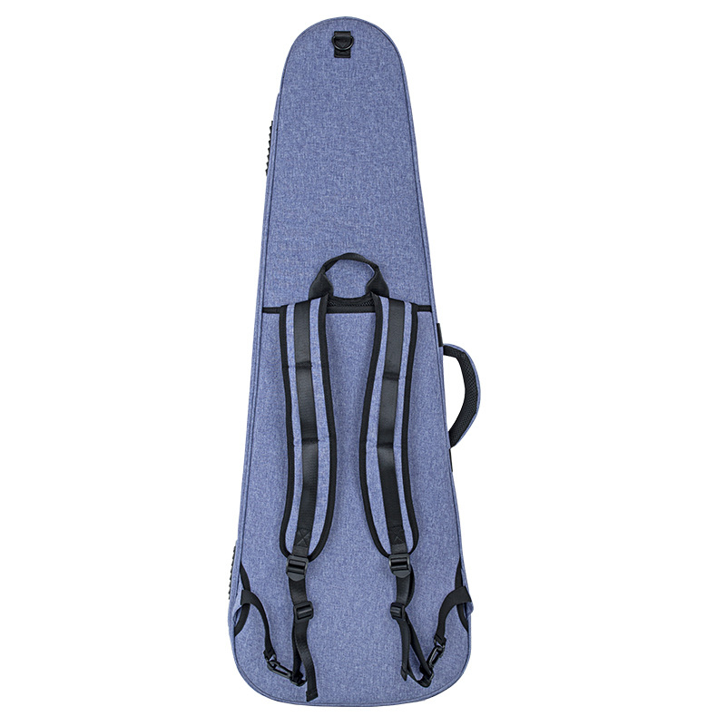 Триъглена чанта за електрическа китара с амортизиращ презрамник, водоустойчива, оксфорд плат, подплата от найлон, модел Gz-eb08, персонализируема