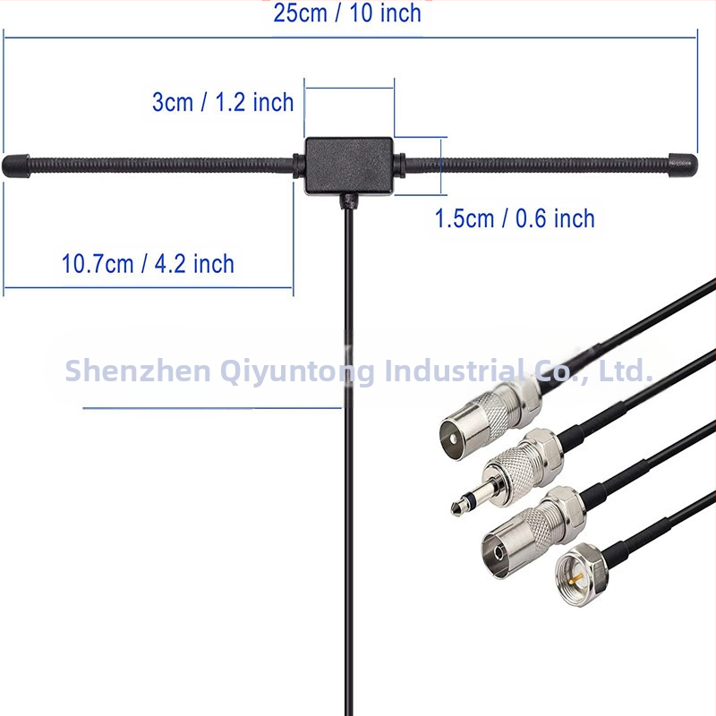 Антена за автомобилно радио, универсална съвместимост, монтиране върху стъкло с лепенка, жизнен цикъл на сервиз 1 000 000, марка Another Evening